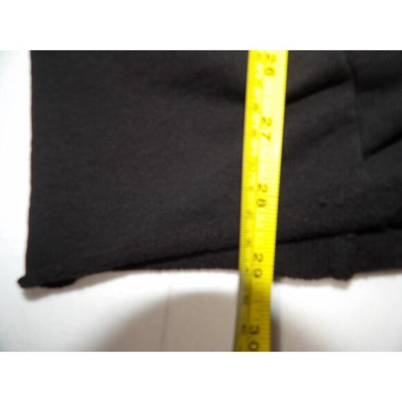 Vivian Shyu Black Cardigan Sweatshirt Medium Cinch Hem Open Tie Minimalist READ - Picture 11 of 16